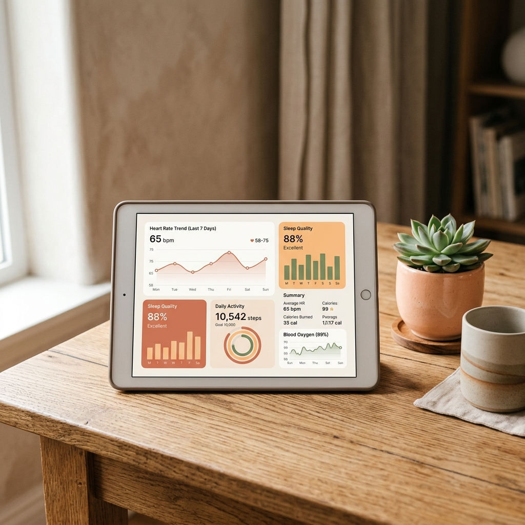 Provider with tablet